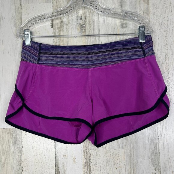 Lululemon Womens 8 Speed Short 2.5” 4-Way Stretch in Purple Violet Space‎ Dye - Picture 1 of 9